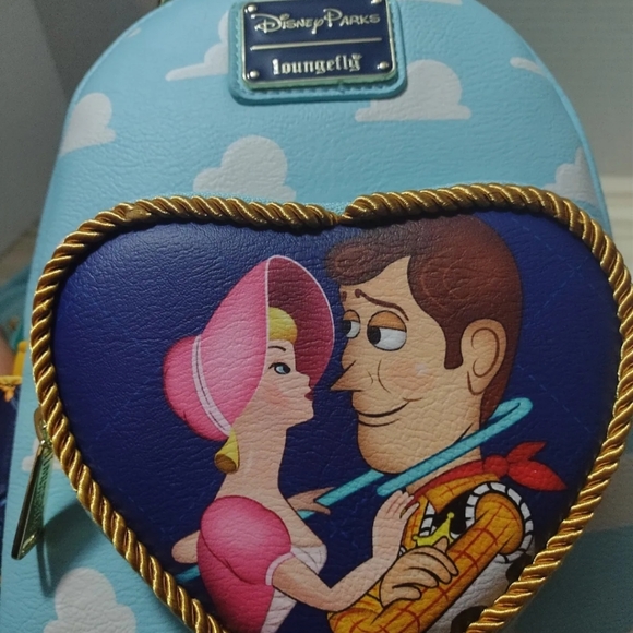 Disney Parks Loungefly Toy Story Woody & Bo Peep Pixar Mini Backpack main image 10